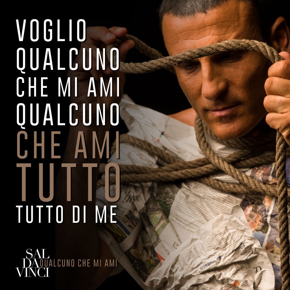SalDaVinci's tweet photo. Voglio qualcuno che mi ami, qualcuno che ami tutto, tutto di me!
🎶 https://t.co/iLqM17o6x7
#saldavinci #nonsifannoprigionieri https://t.co/WkLlL7D7h9