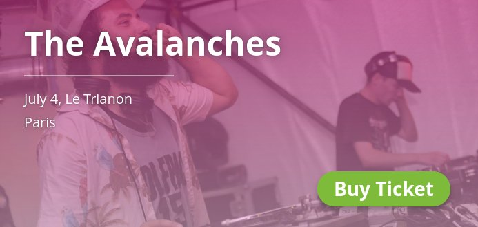 Paris, êtes-vous prêts pour <a href="/theavalanches/">The Avalanches</a>? Réservez vos places sur → j.mp/2rLnSgh