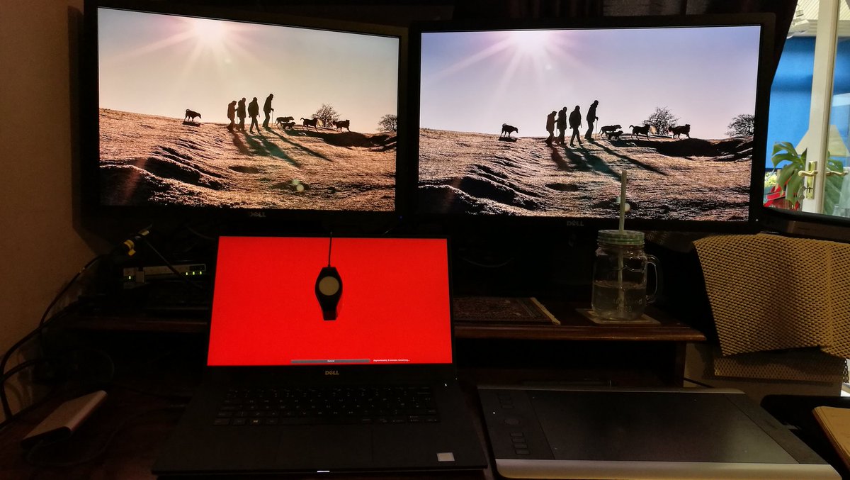 TammyLynn_17's tweet photo. Colour calibrating my monitors with #ColorMunki :-) working on first one, two to go. https://t.co/K93UKNzbfV
