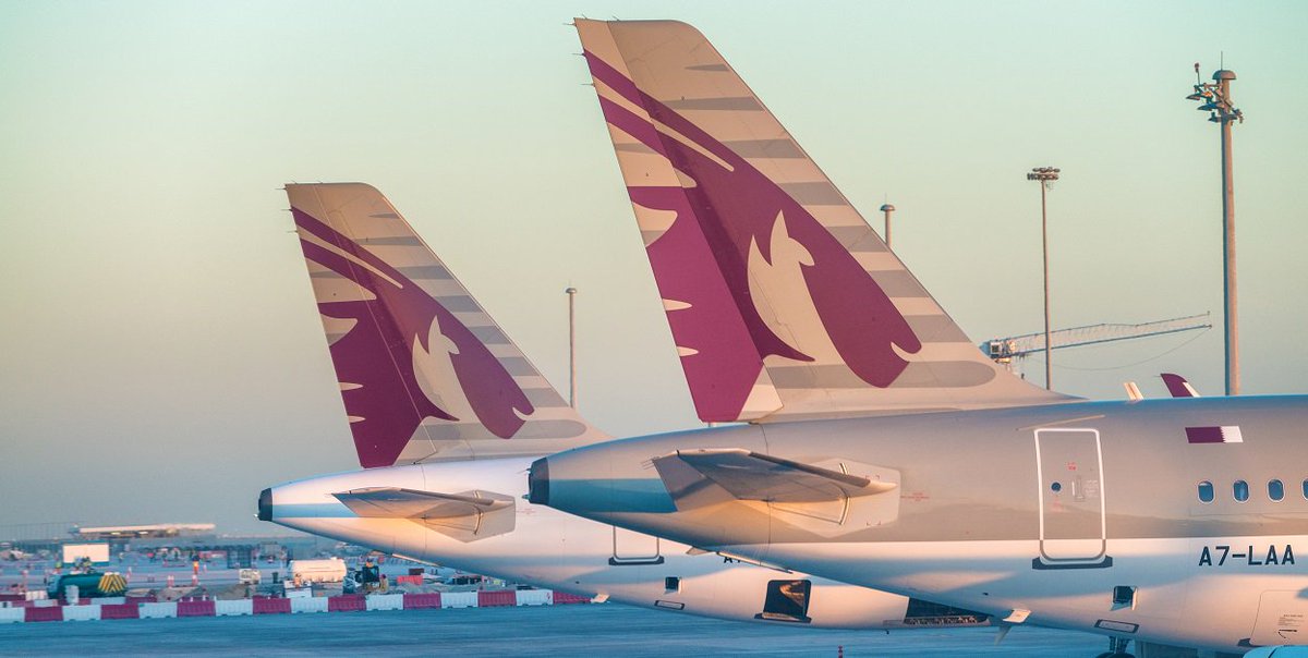 StageTravelUK's tweet photo. Major Arab airlines suspend all flights to/from #Doha after 4 Arab states accused Qatar of supporting #terrorism https://t.co/0OEOyiG8Px https://t.co/OrTXDdgF9W
