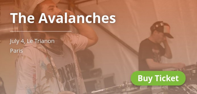 Ne laissez pas s'échapper les places disponibles! <a href="/theavalanches/">The Avalanches</a> @ Paris 4 Juillet. → j.mp/2rLnSgh