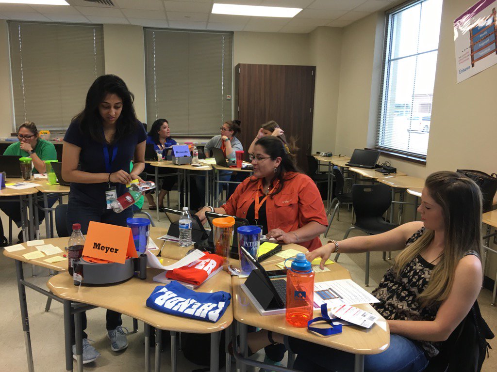 #teamLCISD #room 1619 # meyer interact team Reflecting