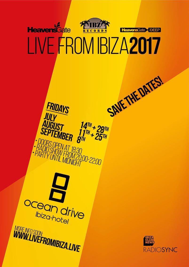 989records's tweet photo. HeavensGate Deep
Live from #Ibiza 2017
Save the Dates!
#HGD #ibz2017 #liveformibiza @LiveFromIbiza @989records #IbizaIsLovinIt https://t.co/rQRa8uXXz7