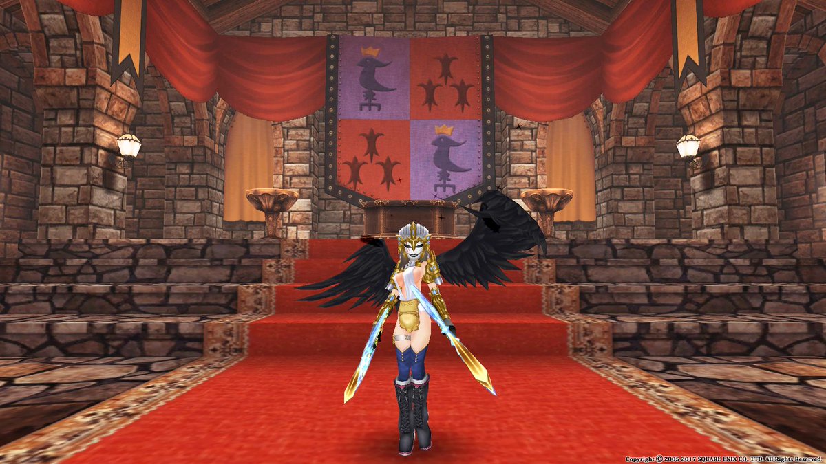 夜鷹 邪神コーデ 頭 アンピトリテヘッドギア 体 アンピトリテアーマー 腕 ペンギンモチフハンド 脚 マリススカート 足 パークスブーツ 飾 ツェーンウィング 飾 妖艶な仮面 武 ヴィテッセ Fez Fezコーデ アンピトリテヘッドギアと妖艶な