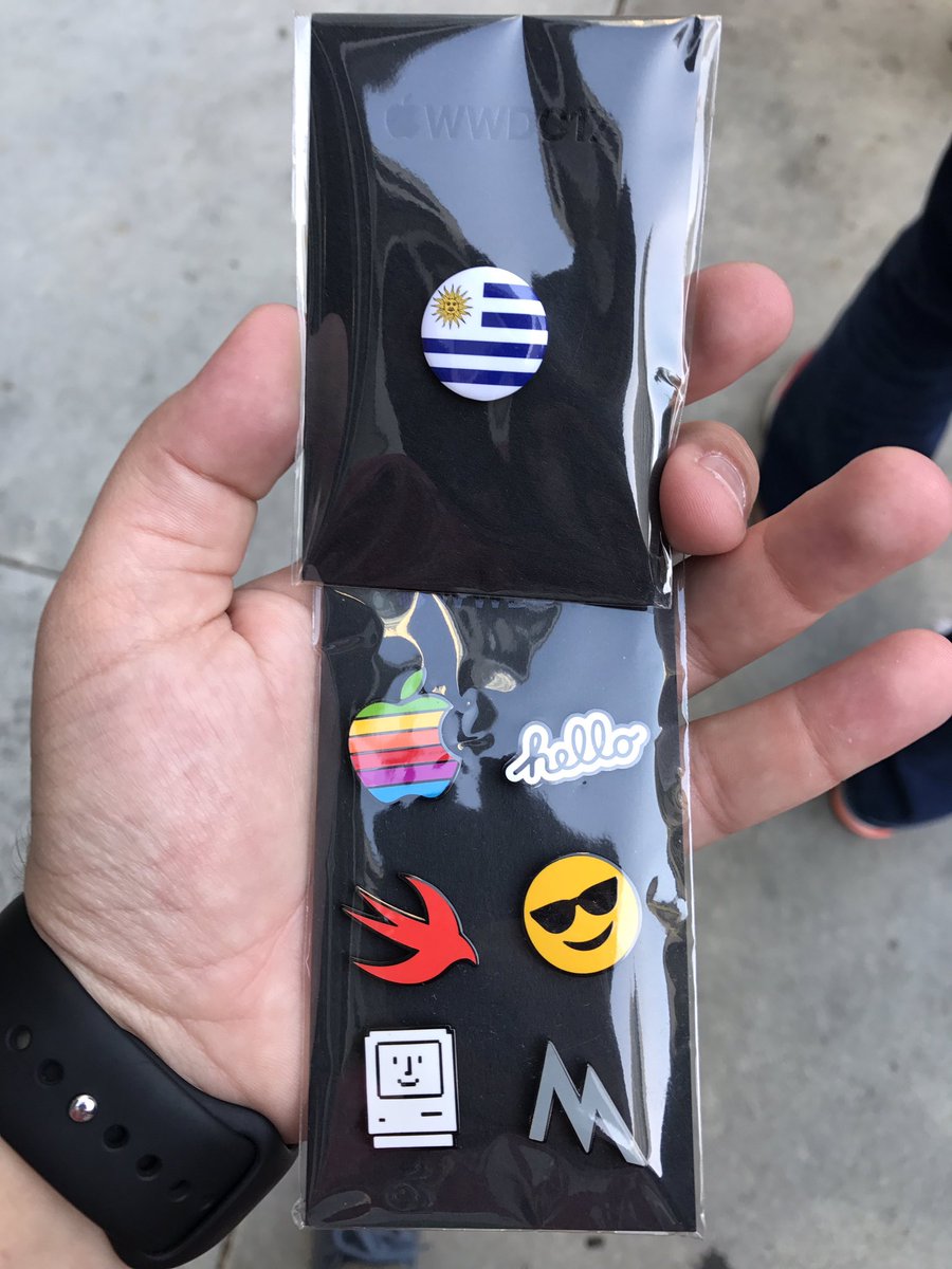 mathcarignani's tweet photo. Uruguay in the #wwdc2017 #Uruguay https://t.co/bR2mncCLNL