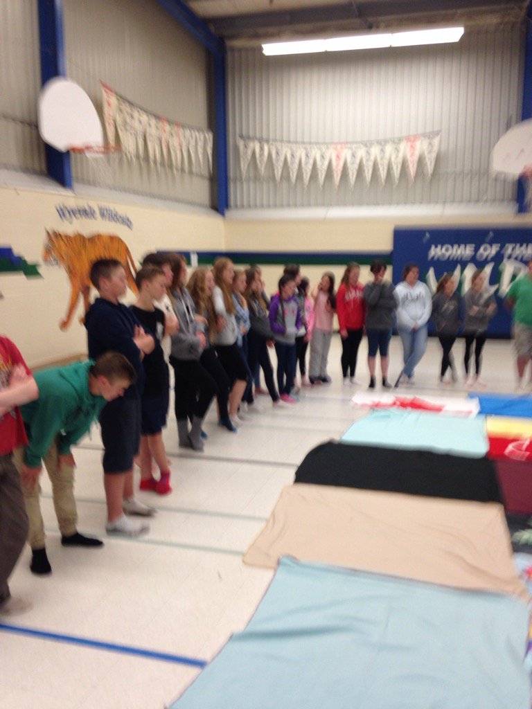 Preparing for our Blaketing Ceremony. #thanksmsrawson#fmni