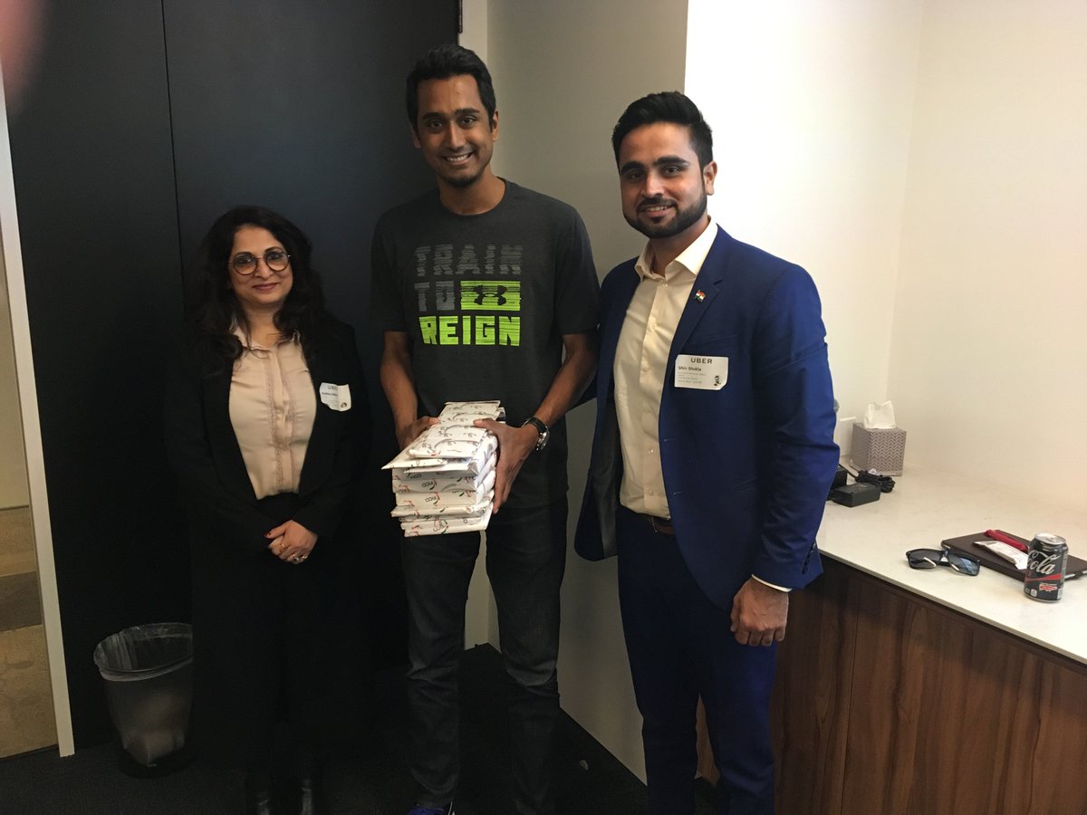 IndiaAtNafsa's tweet photo. @GhoshShobha Members also visited UBER headquarter, useful insights shared by a young Indian innovator @akshaybd @TVMohandasPai https://t.co/HasQcAyAT5