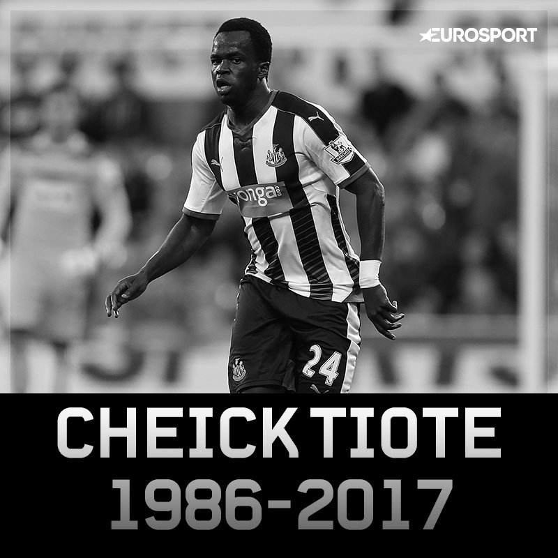 Eurosport_TR's tweet photo. Cheick Tiote hayatını kaybetti...
https://t.co/FDdFCHOLB9 https://t.co/RPaSpW50uz