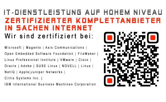 IT-Dienstleistung auf hohem Niveau, zertifizierter Komplettanbieter in Sachen Internet frank-krieger.com/informationste…
