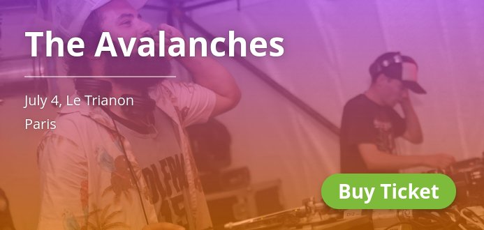 Seulement 4 semaines restant! <a href="/theavalanches/">The Avalanches</a> @ Paris le 4 Juillet. Prenez vos places! → j.mp/2rLnSgh
