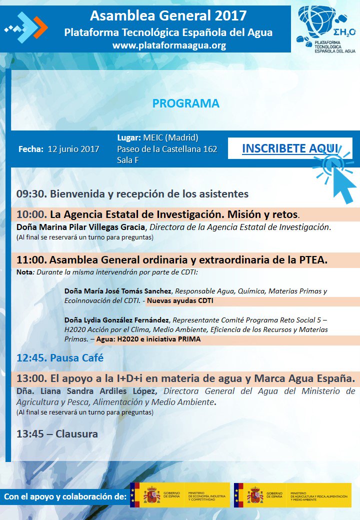 Asamblea General 2017 ¡Inscríbete ya! bit.ly/2rWMynd