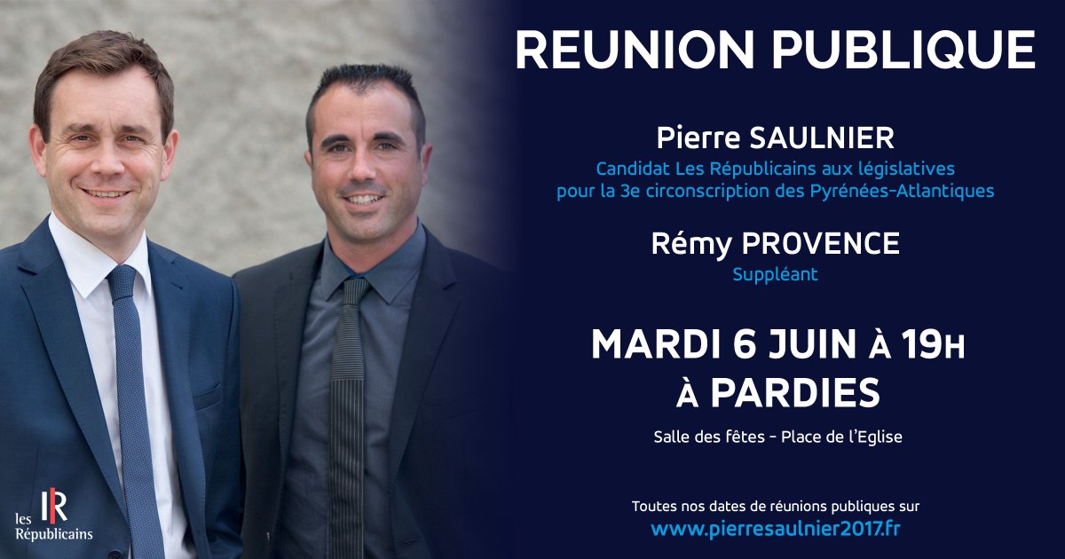 Saulnier64's tweet photo. Demain soir, retrouvez-nous à Pardies à 19h ! #MajoritéPourLaFrance #circo6403 https://t.co/1BIvShliNX