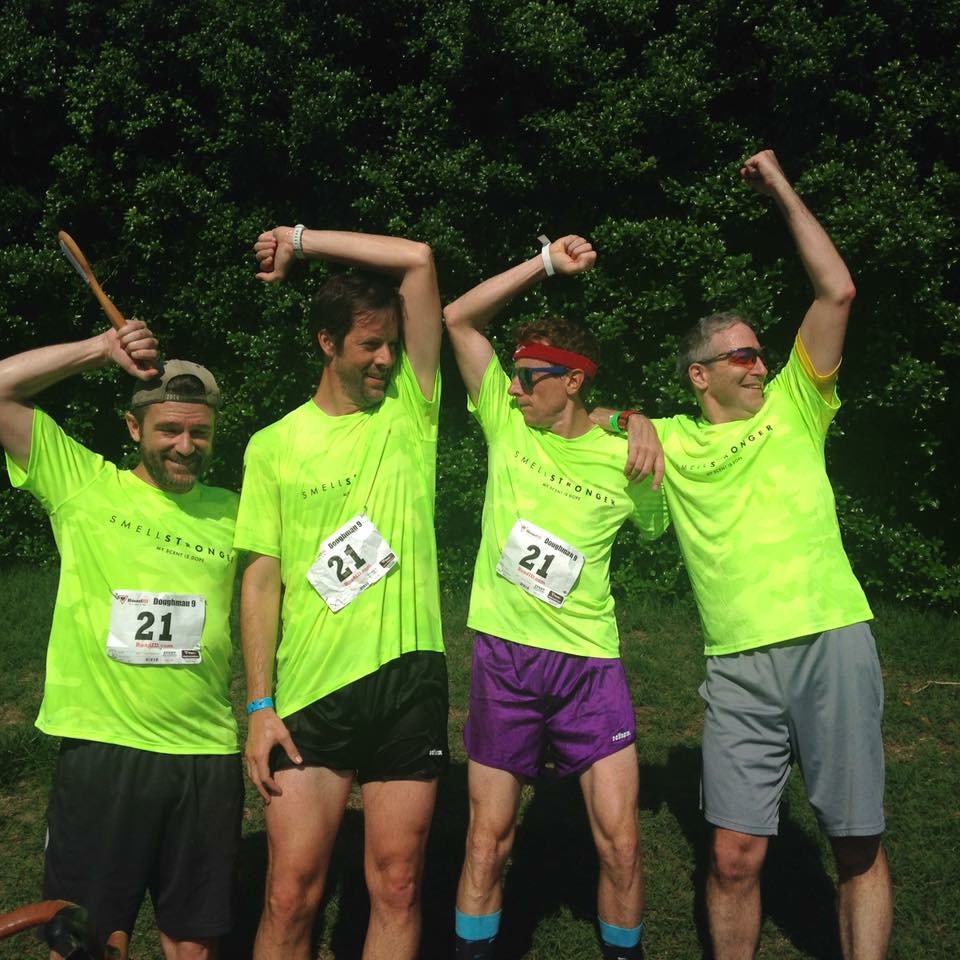 Is team smells strong still the strongest smelling squad? Ask yourself that five times fast! #DOUGHMAN9