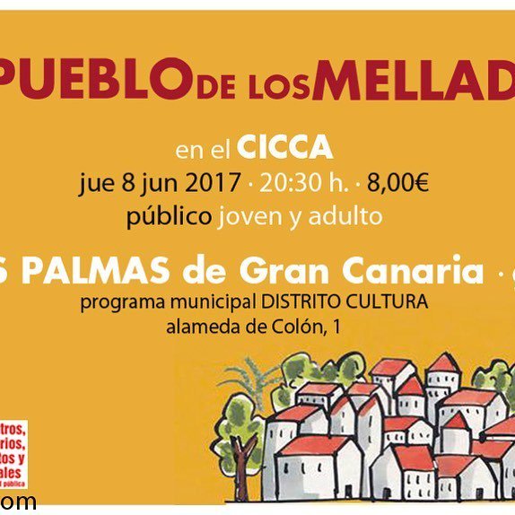 FLXALBO's tweet photo. El jueves acabaremos #melladosderisa en #laspalmasdegrancanaria ¿Te vienes?#MELLADOSDERISA, así nos deja #ElPuebloDeLosMellados, un espectá… https://t.co/MFMejLmymT