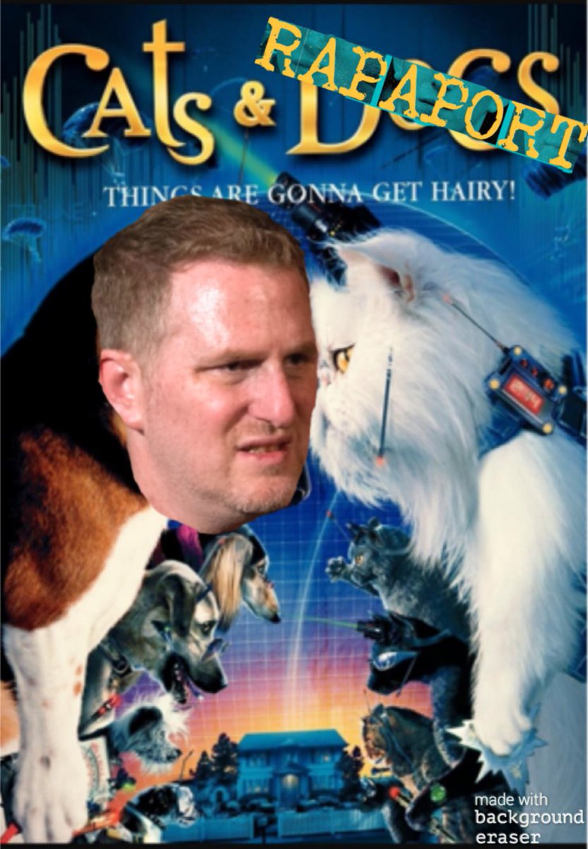 J_Feece's tweet photo. #catskiller @PardonMyTake @MichaelRapaport https://t.co/dlq22CAJtx