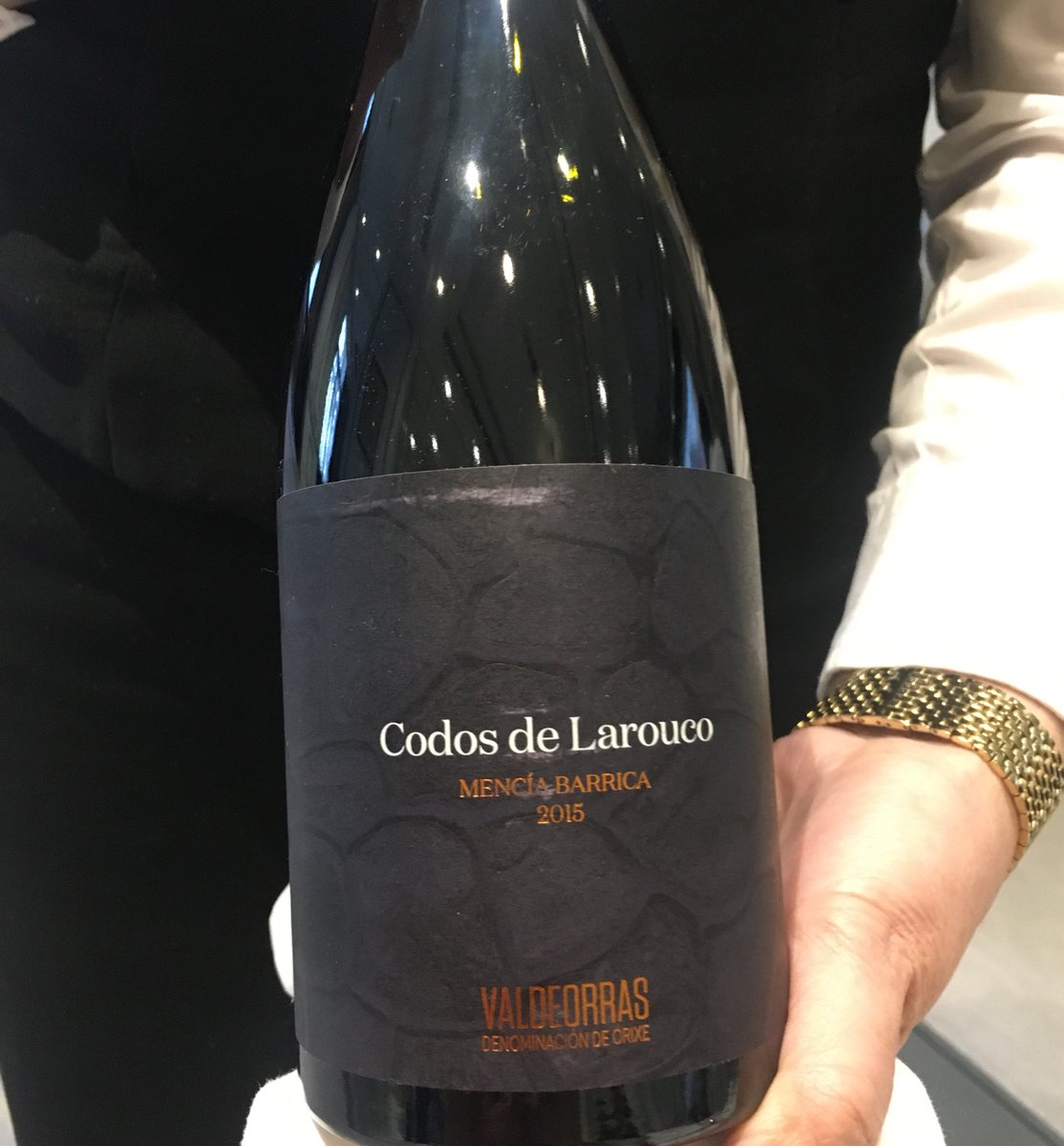 Finalizamos la cata con el 7º vino: Codos de Larouco #Mencía #Barrica <a href="/toubes_es/">Pazo De Toubes</a> #Valdeorras #VeremaMadrid <a href="/costeira_es/">Viña Costeira</a>