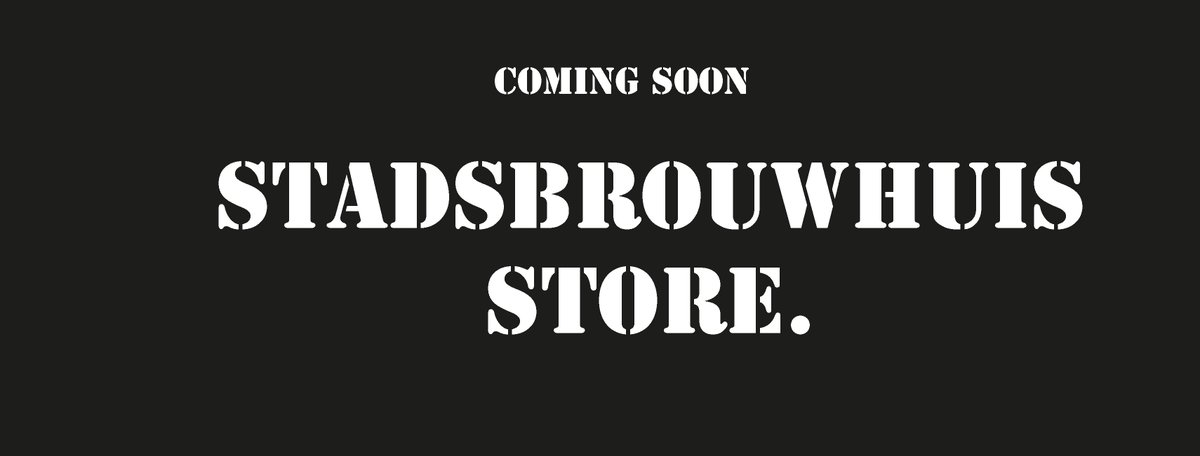 Binnenkort in Leiden  <a href="/SbhStore/">Stadsbrouwhuis</a> facebook.com/Stadsbrouwhuis…
#Stadsbrouwhuis #Leiden #Bier #Kleding #Merchandise #Delicatessen