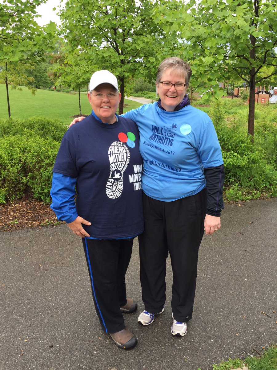 Walking 5 kms to fight arthritis!