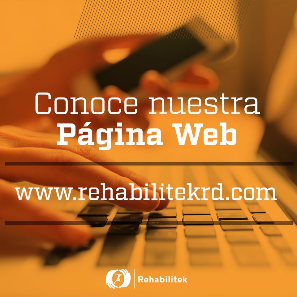 Conoce nuestra página web rehabilitekrd.com con info muy interesante , artículos médicos y perfil de nuestros especialistas