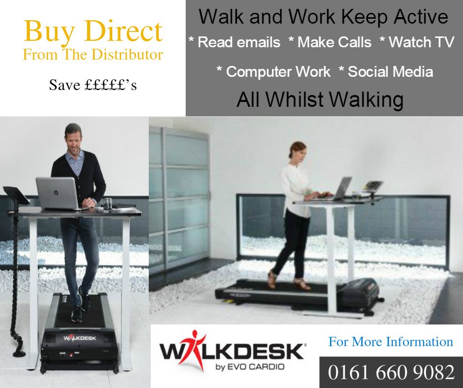 Walkdesks Save Money Buy From The Distributor...ow.ly/iBjL30c9Upd