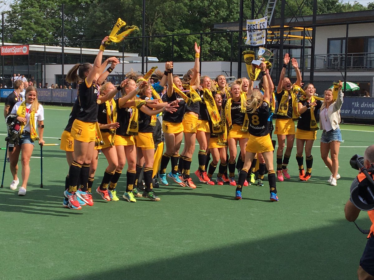 Trots op HCDB winnaar Europacup.