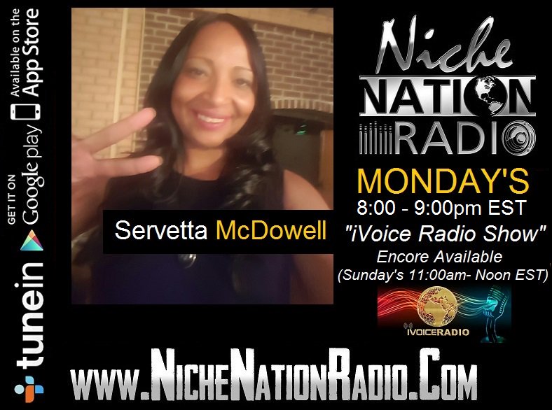 Monday's (8-9pm EST) @ivoiceradio Show