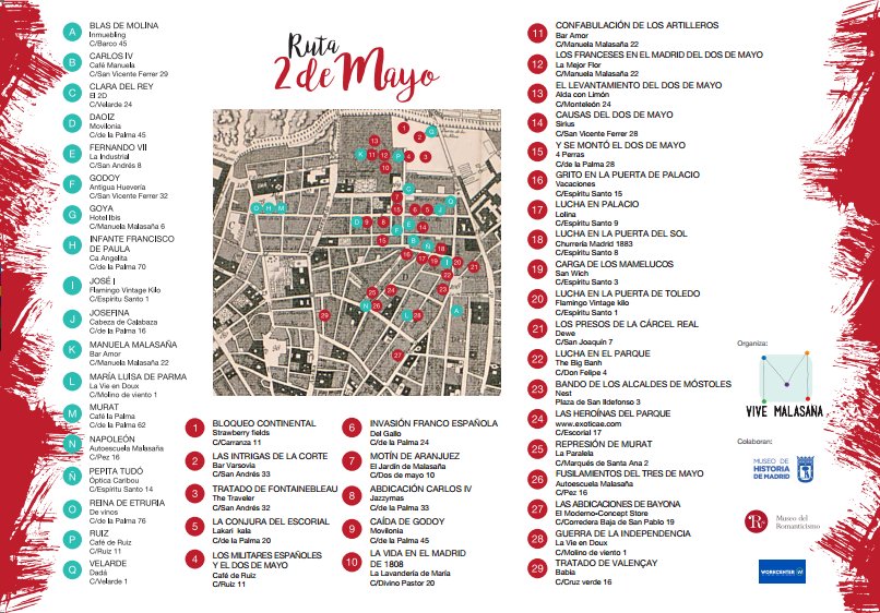 Mañana presentamos la #ruta2demayo en el Museo de Historia de Madrid. Uffff que nervios!!! #Malasaña #eventos #Verano