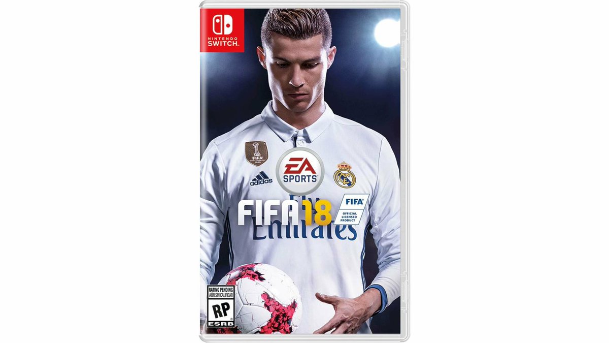 Resultado de imagen de fifa 18 switch boxart