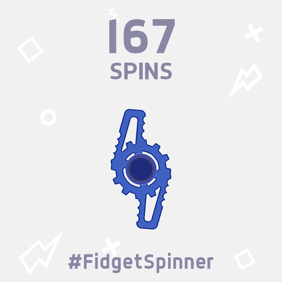 rooneyloo's tweet image. I've just scored 167 spins in this new #FidgetSpinner game! itunes.apple.com/app/finger-spi… Can you beat me?