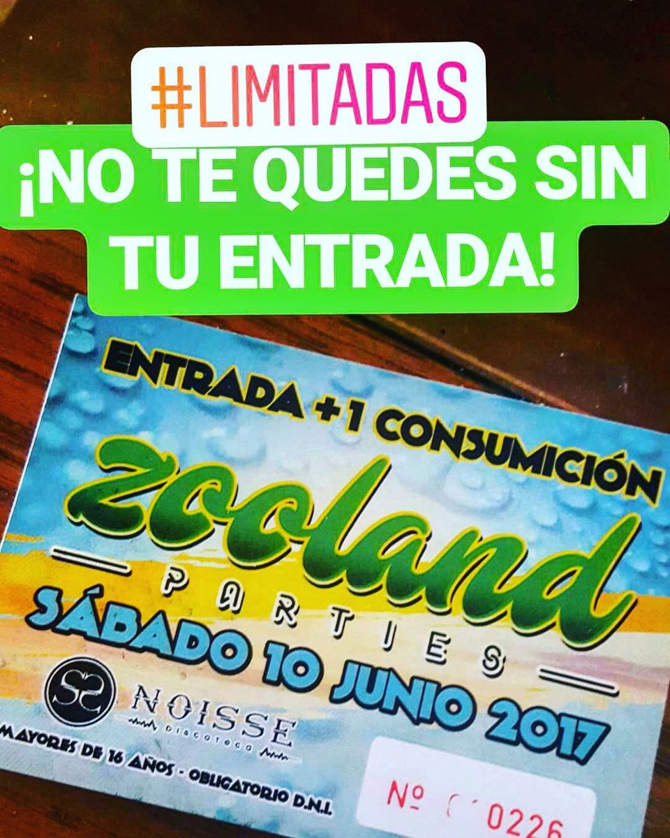 Aiidayvuelta's tweet photo. ENTRADAS ANTICIPADAS PARA ESTE SÁBADO 10 #NOISSE #DISCOTECA #TORREVIEJA AL 📞608433137📞 https://t.co/BSg8x3sA1R
