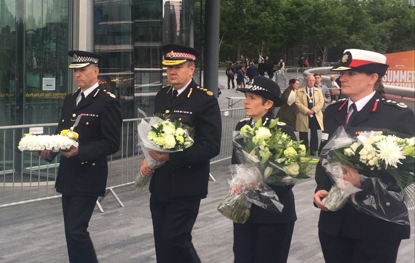 Together, side by side, with our emergency service partners and Londoners.

We will not be cowed.

#WeStandTogether 💙