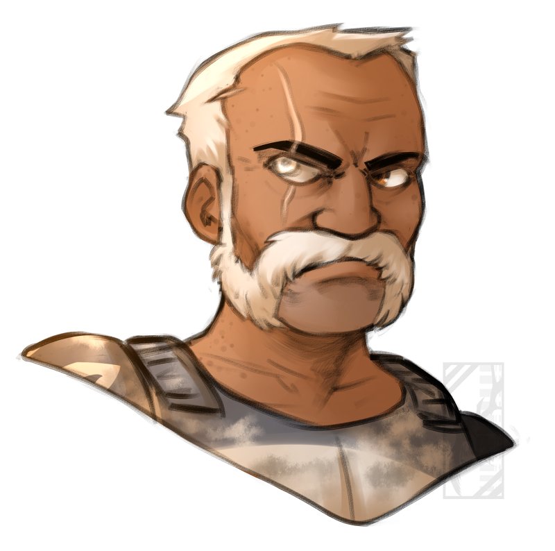 Fan-art of Commander Wolffe 