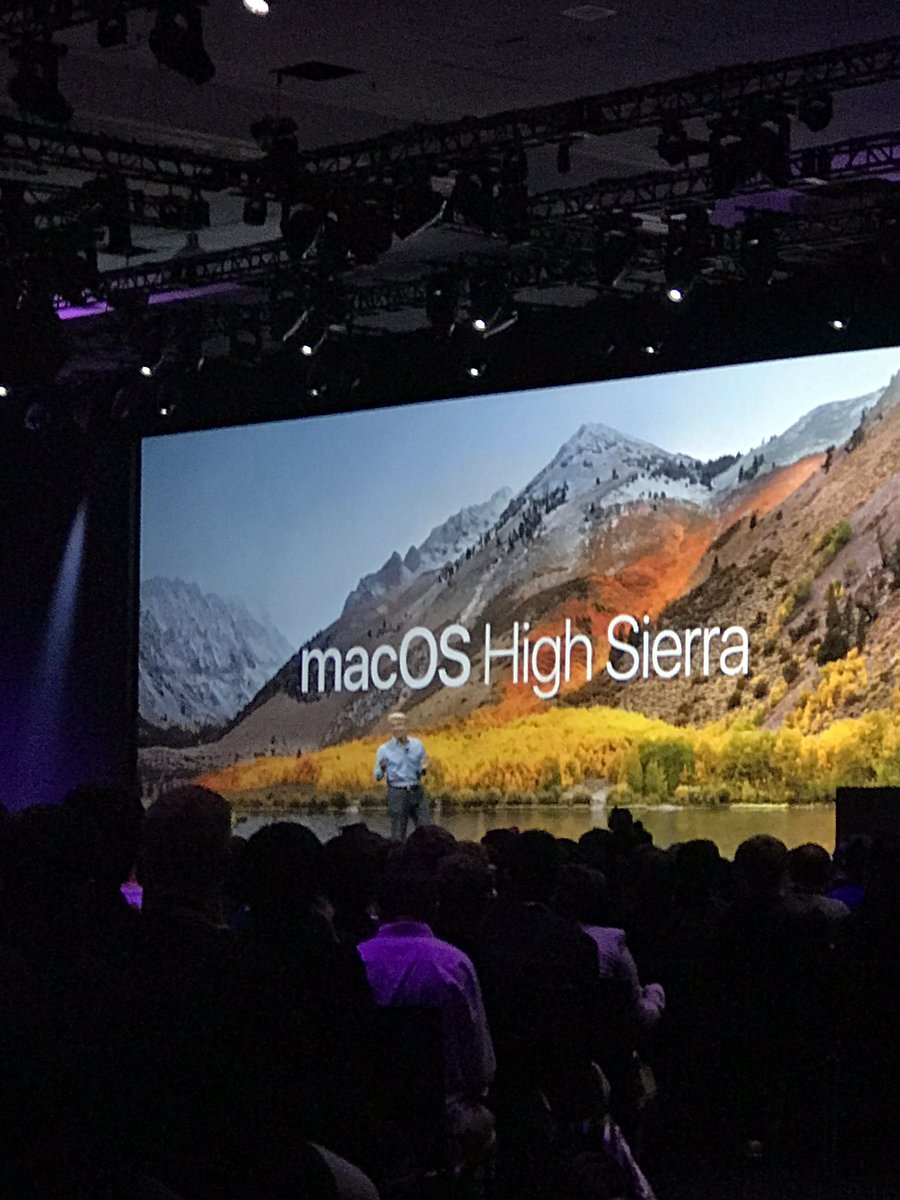 instaflashpro's tweet image. macOS High Sierra! #WWDC2017