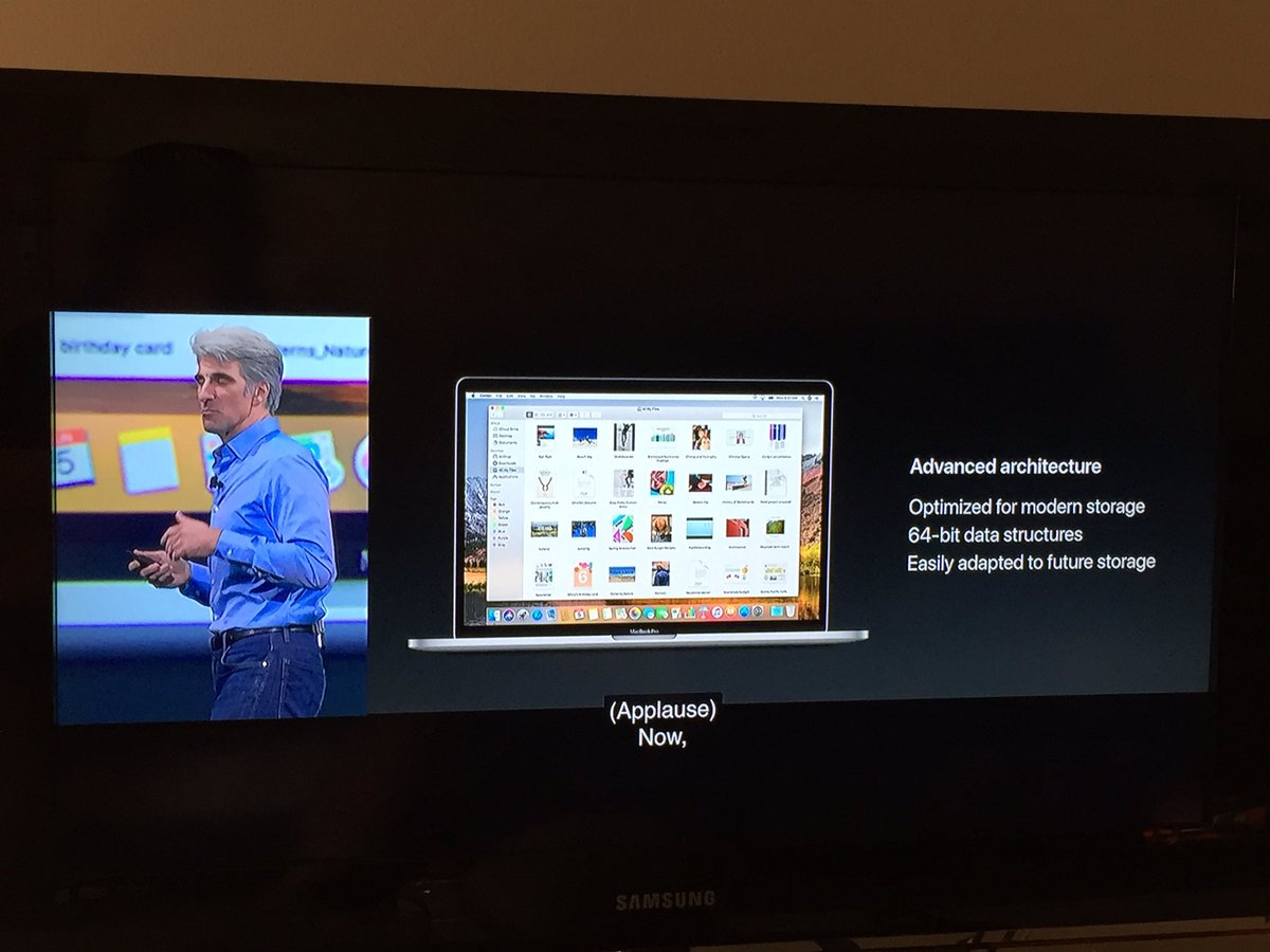 TheLemonIT's tweet photo. #apfs in #macoshighsierra for #macdmin the game will change the way how to deploy systems #macuk. Looking forward for that #wwdc17 https://t.co/nrOGFm0q0P