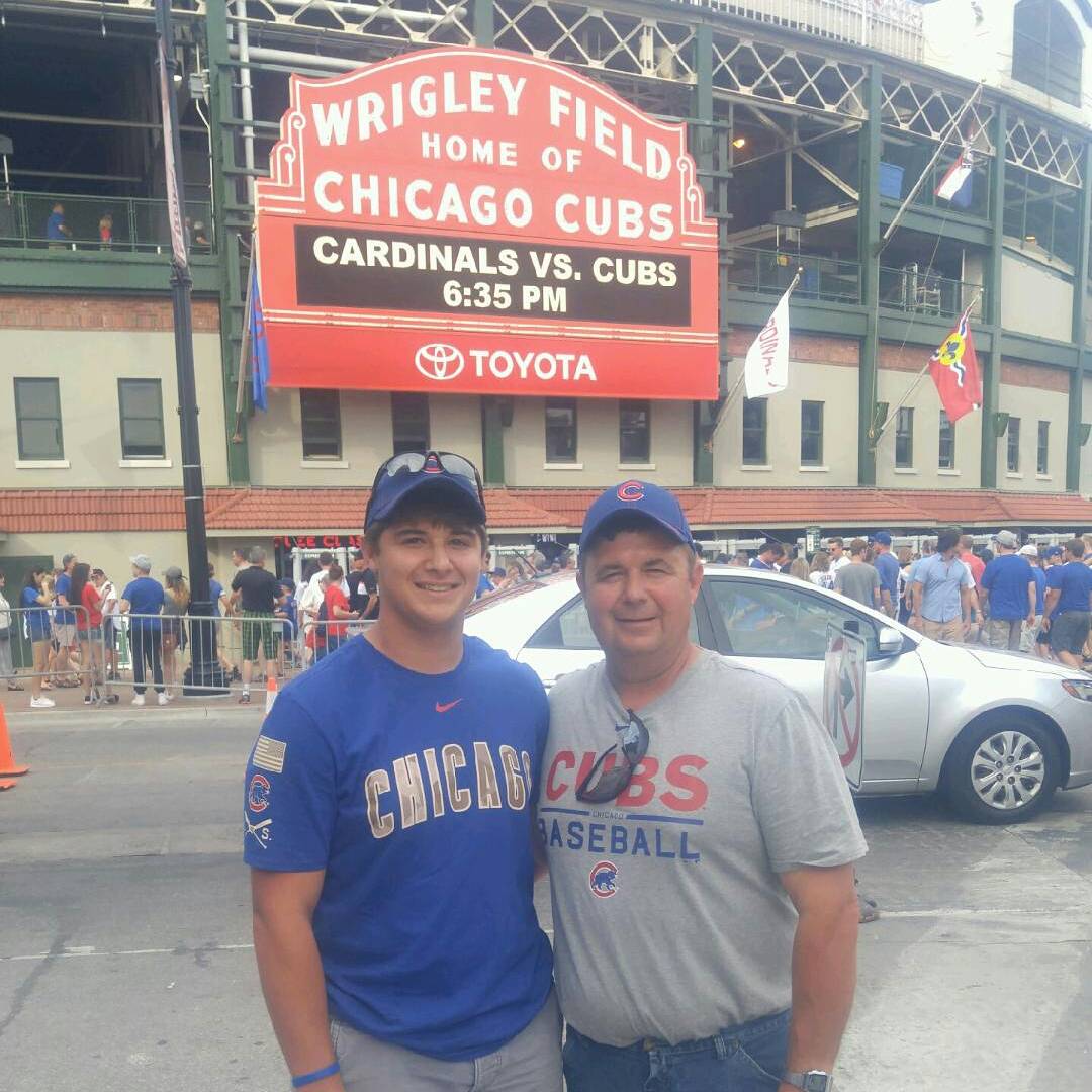 NickMadsen44's tweet photo. Here's one thing off the bucket list!! ⚪🐻🔵⚾🔴 https://t.co/MSYmfh2azF