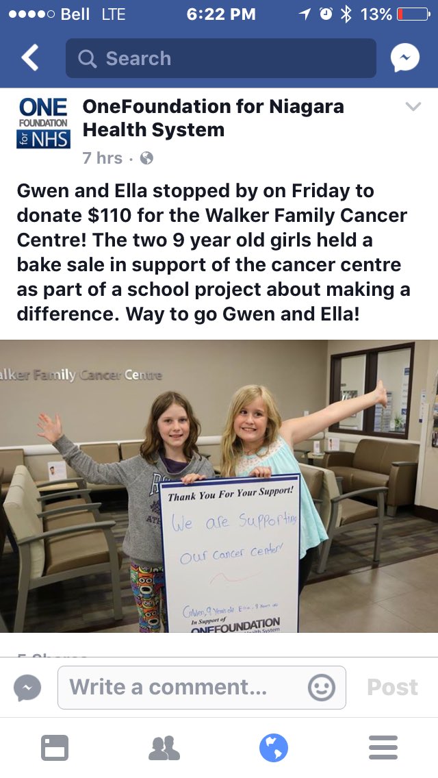 CDDowds's tweet image. 2 of my students making their donation to Niagara Health Systems...thank you @cherandpete for the inspiration! #MADprojects