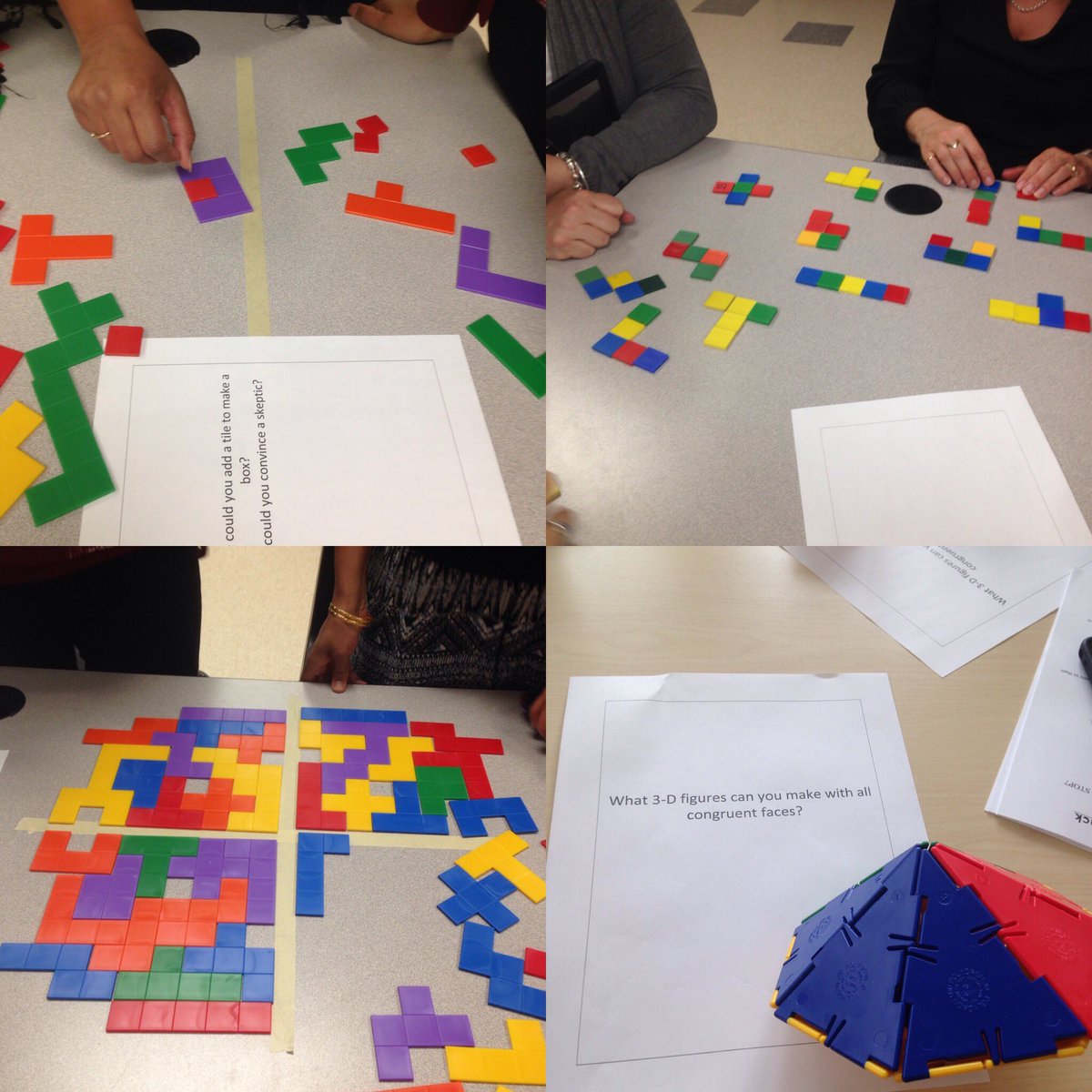 JennCampbell27's tweet image. Sharing our love for spatial reasoning at the staff meeting tonight! #lvmath @ICRyTack @LorenvillePS