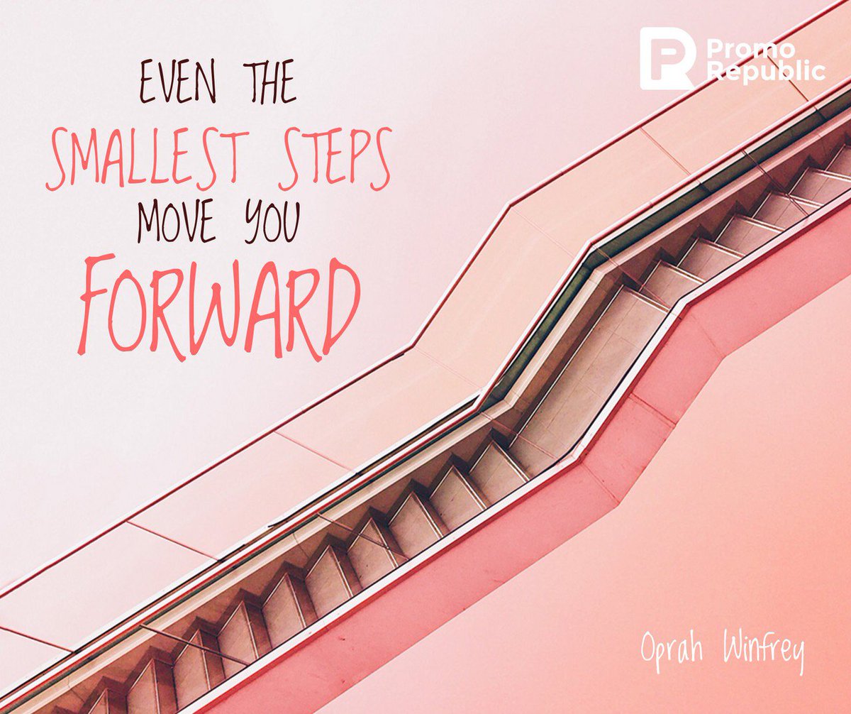 what2post_US's tweet photo. Even the smallest steps MOVE YOU FORWARD. Get more quotes at https://t.co/4QVz5h6Ydi https://t.co/nltGzNVubU