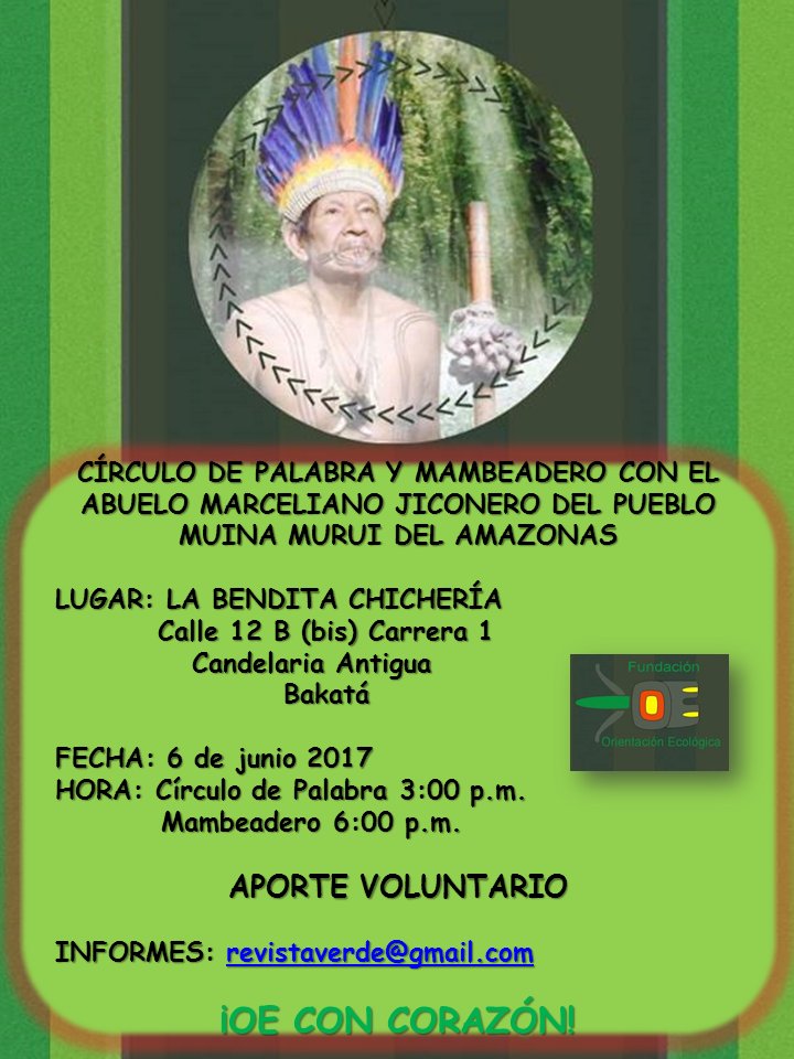 #CírculoDePalabra con el #AncianoMayor Marceliano Jiconero!!