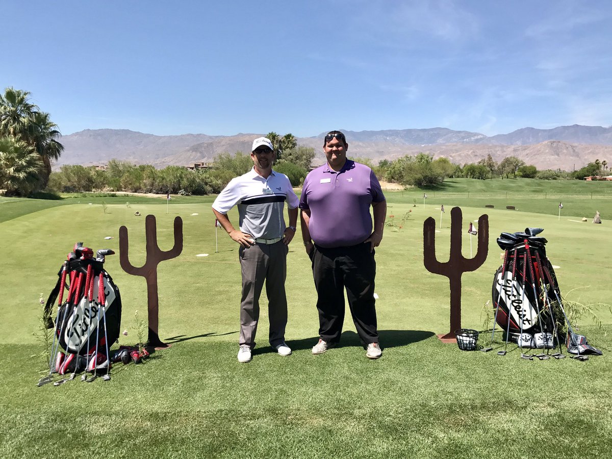 golfDWGR's tweet image. Working on your short game is fun with our desert themed 9 hole mini putt course #PDMonth #golfisgreat #golf