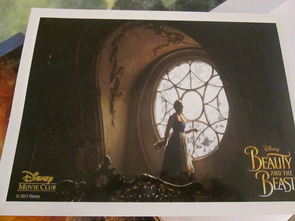 Starbossa13's tweet photo. Got it a day early! โค๏ธ #PreOrderPerks @beourguest #DisneyMovieClub #BeautyAndTheBeast๐น @thatdanstevens @TheRealLukevans @joshgad @EmmaWatson https://t.co/iW3nwAEj4l