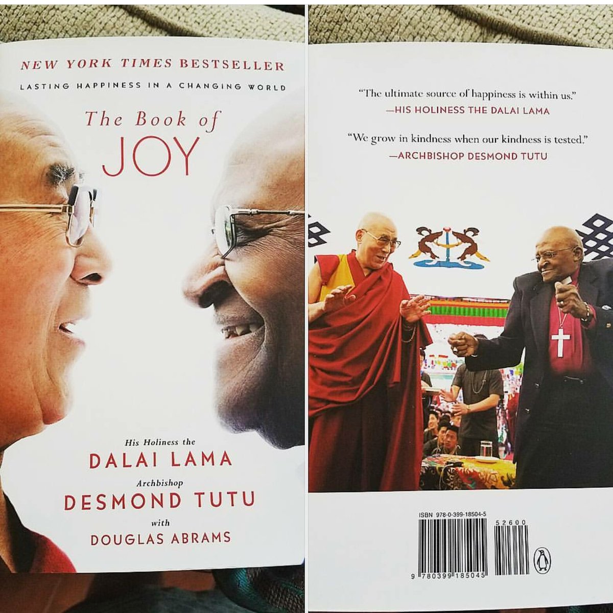 ProspectiveIntl's tweet image. Our #MondayMotivation is #TheBookOfJoy! #DalaiLama and #DesmondTutu teach us to create lasting #happiness in this #world.What motivates you?