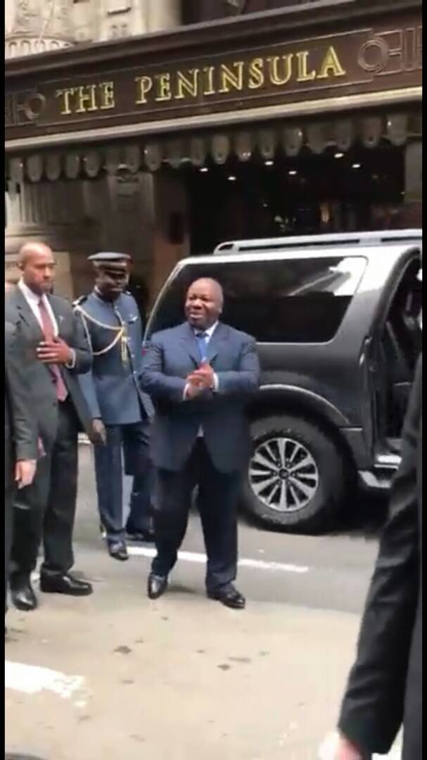 Smndong's tweet photo. @PresidentABO en route pour le siège des @ONU_fr
#SaveOurOcean
#Gabon
#LeProgrammeEstVaste
#MonTypoAli https://t.co/2JehZ71tJH