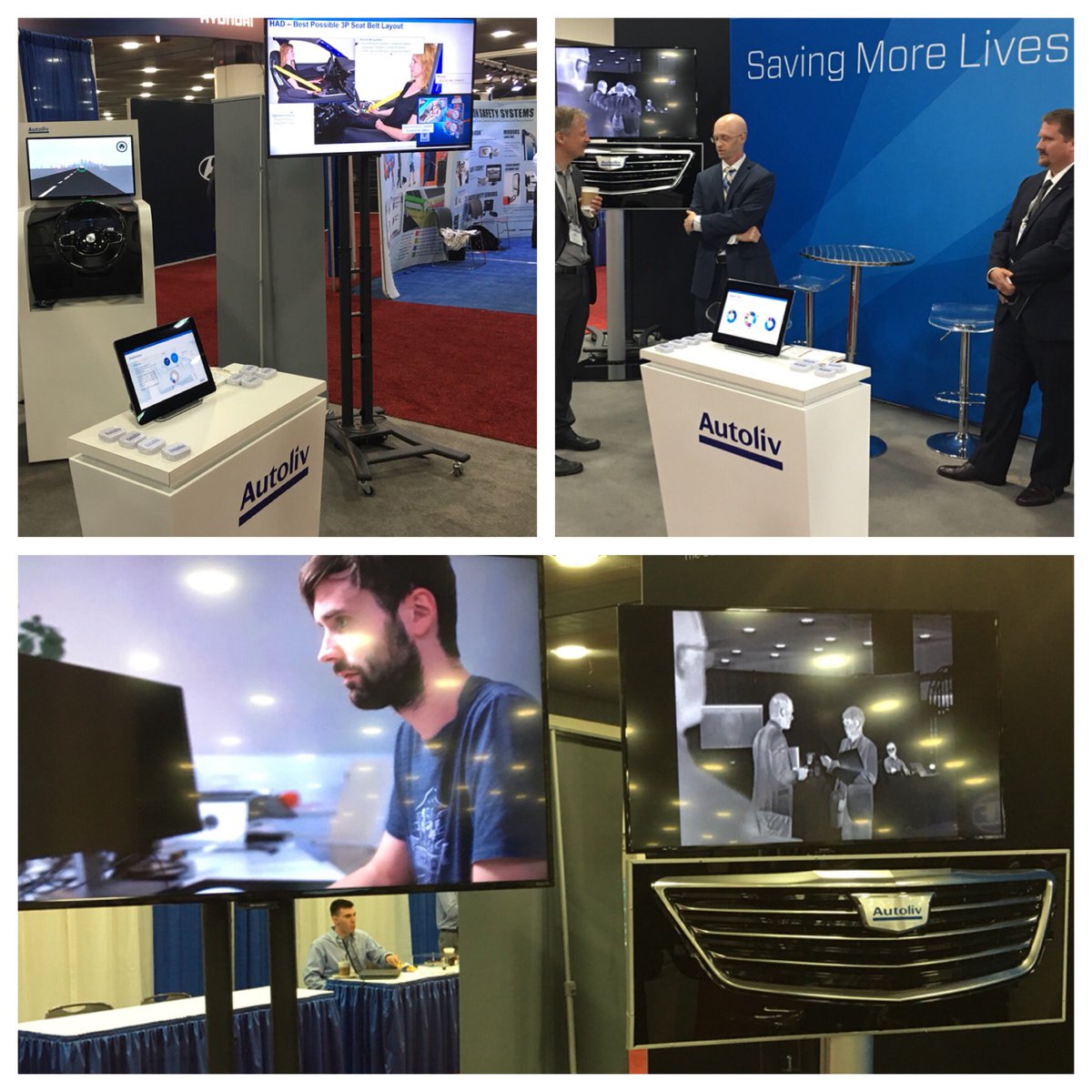 Day 1 of the #ESV2017 conference is off to a great start! #Autoliv #SavingMoreLives #NightVision #zForce