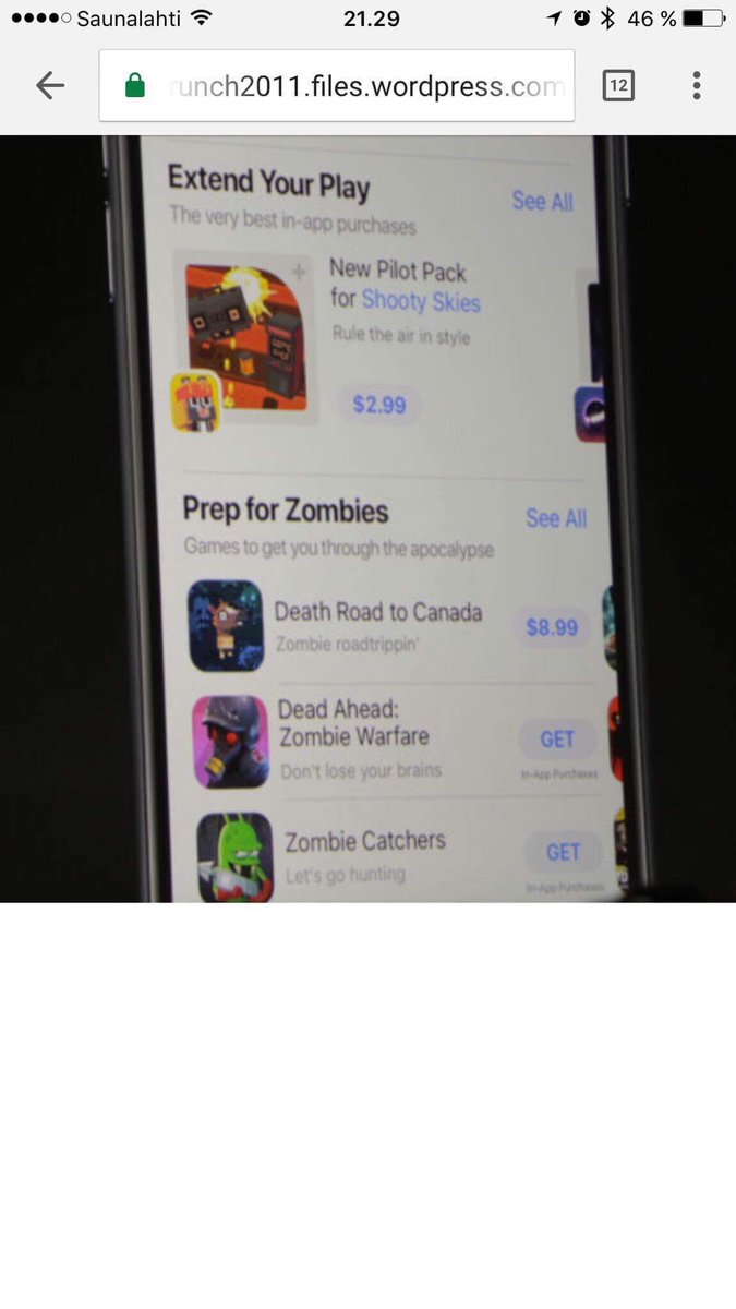 Cool to see <a href="/ZombieCatchers/">Zombie Catchers</a> featured in the #wwdc2017 keynote! A true mobile classic from <a href="/TwoMenAndADog/">TwoMenAndADog</a>