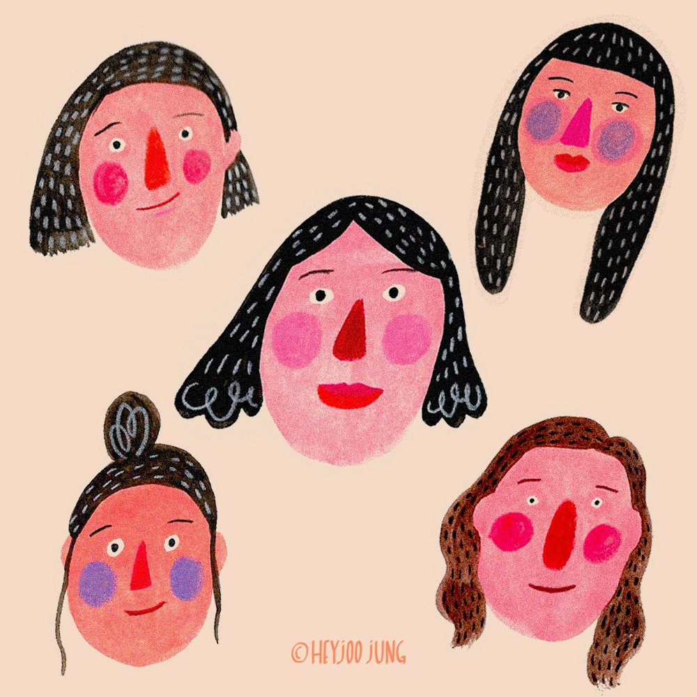 Hey girls! 🙂 #illustration