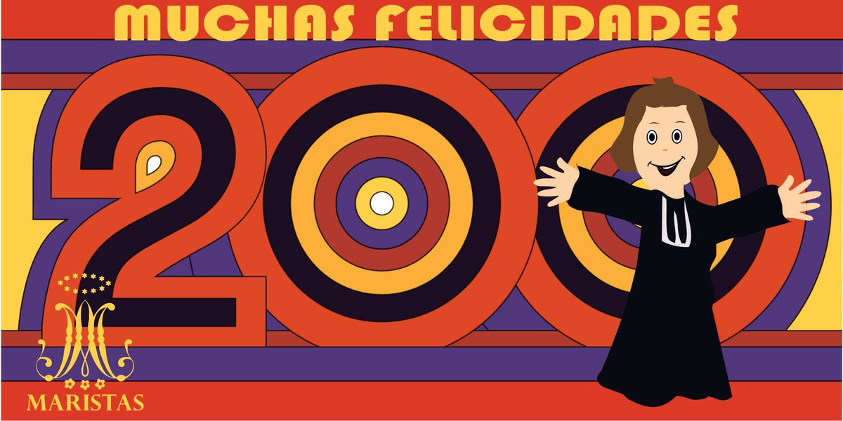 MaristasMedit's tweet image. Hoy es San Marcelino #Champagnat y estamos celebrando el #BicentenarioMarista #MillionMarists