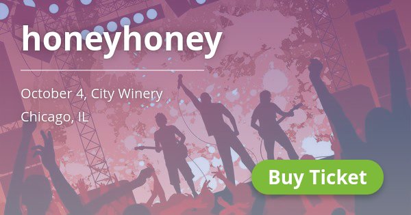 LivePopChicago's tweet photo. Let's get ready to rumble with @honeyhoneyband! Tix: 👉 → https://t.co/LBSKaiqZVf https://t.co/pS28suUcXf