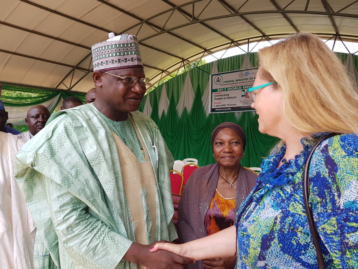 FMEnvng's tweet photo. @iujibril More Photos from #WorldEnvironmentDay event in Abuja, Nigeria #WithNatureNG https://t.co/ChpfWkDVSD
