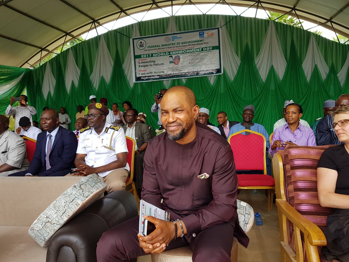 FMEnvng's tweet photo. @iujibril Dignitries at the #WorldEnvironmentDay event #WithNatureNG https://t.co/5sGYr4PYTt